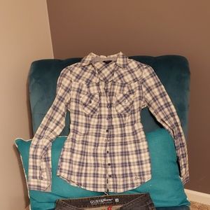 Guess button down shirt